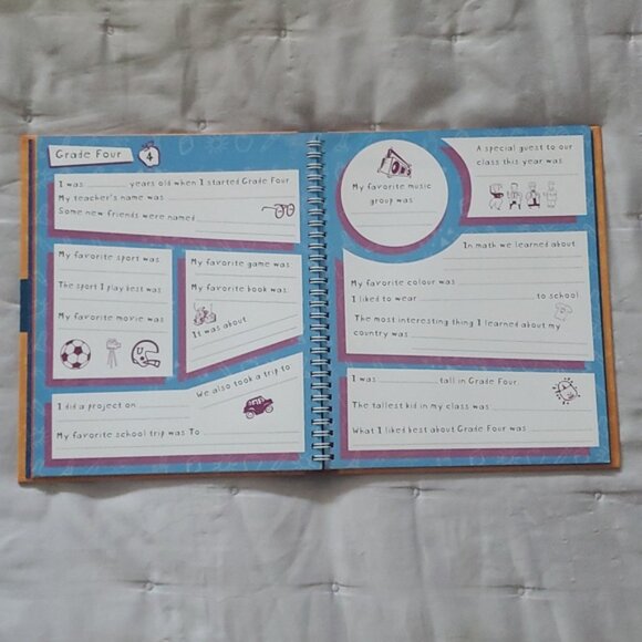 School Memory Album- Kindergarten to Grade 8 Memory Lane Album with extras - Picture 8 of 14